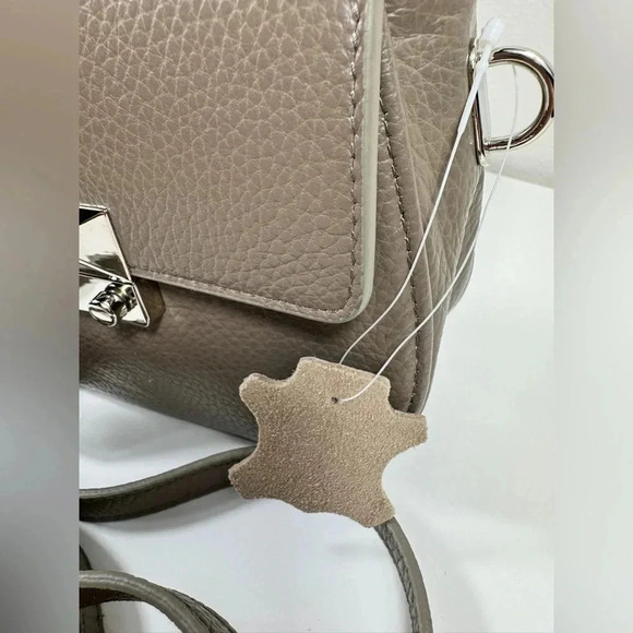 NWT Italy 100% Premium Leather Handbag Limited Small Crossbody Purse - Picture 6 of 9